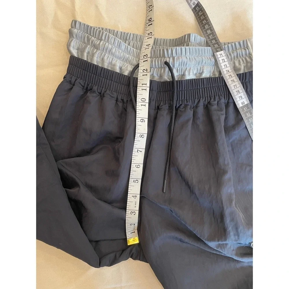 Nike x‎ AMBUSH DB8589-010 Nets NBA Tearaway Pants Black/White Womens Size M